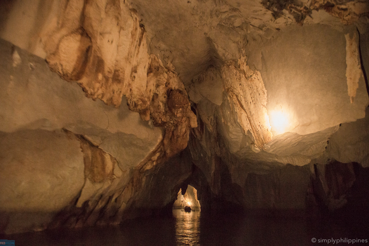 Inside the cave