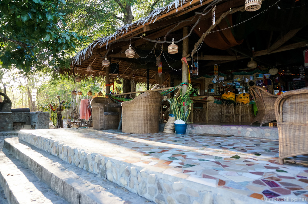 Dinner's served buffet-style every night at Jungle Beach Resort (karaoke optional)